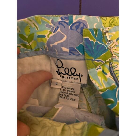 White label Lilly Pulitzer capris size 4 C17-16 - Picture 3 of 3